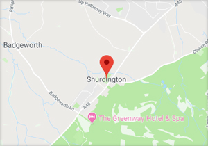 Shurdington Location